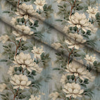 Blushwood Blossom Pattern 8 Minky Fabric — plush minky folded close-up preview (mv-minky-v1:lying)