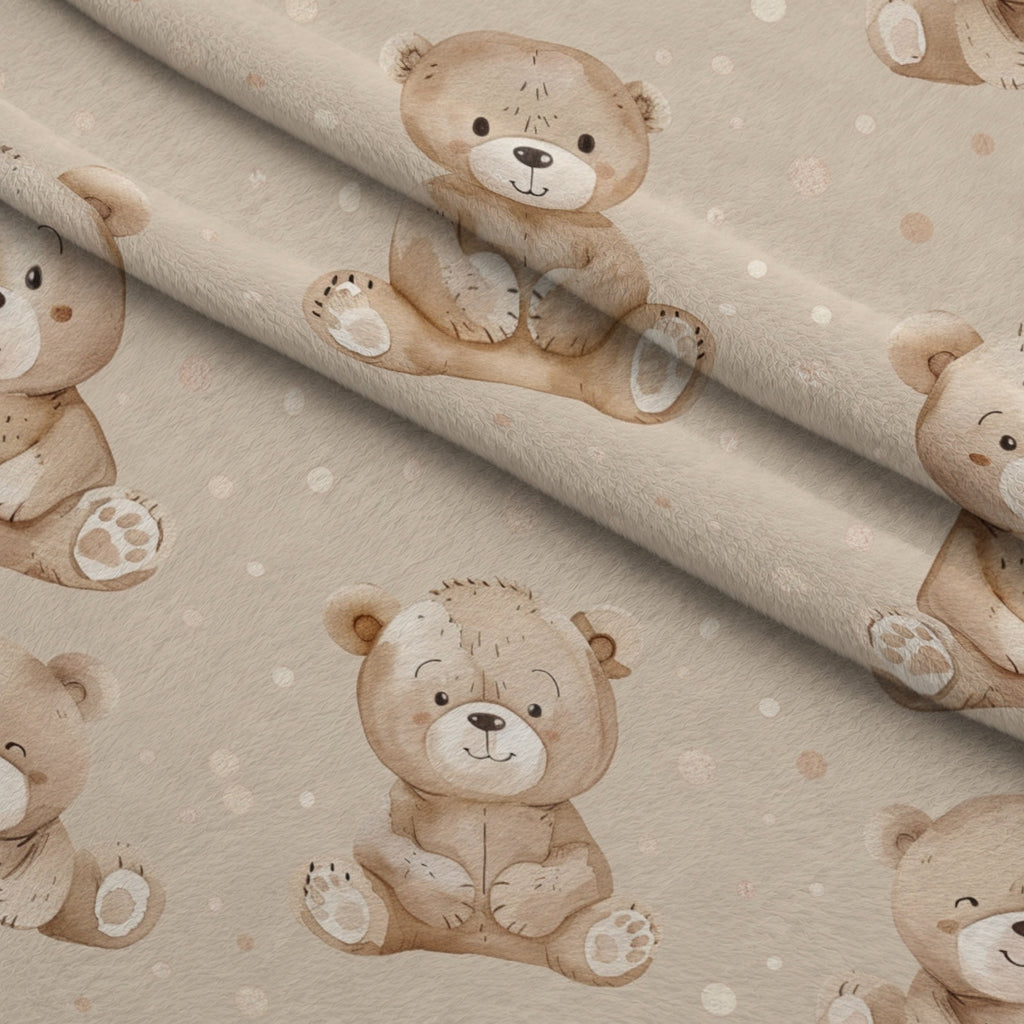Boho Baby Dreams Pattern 23 Minky Fabric — plush minky folded close-up preview (mv-minky-v1:lying)