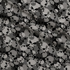 Bone Brigade Pattern 1 Minky Fabric — plush minky folded close-up preview (mv-minky-v1:lying)
