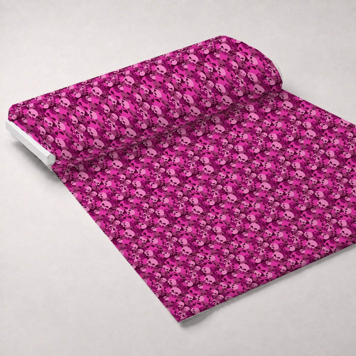 Bone Brigade Pattern 10 Minky Fabric — plush minky unrolled bolt preview (mv-minky-v1:bolt)