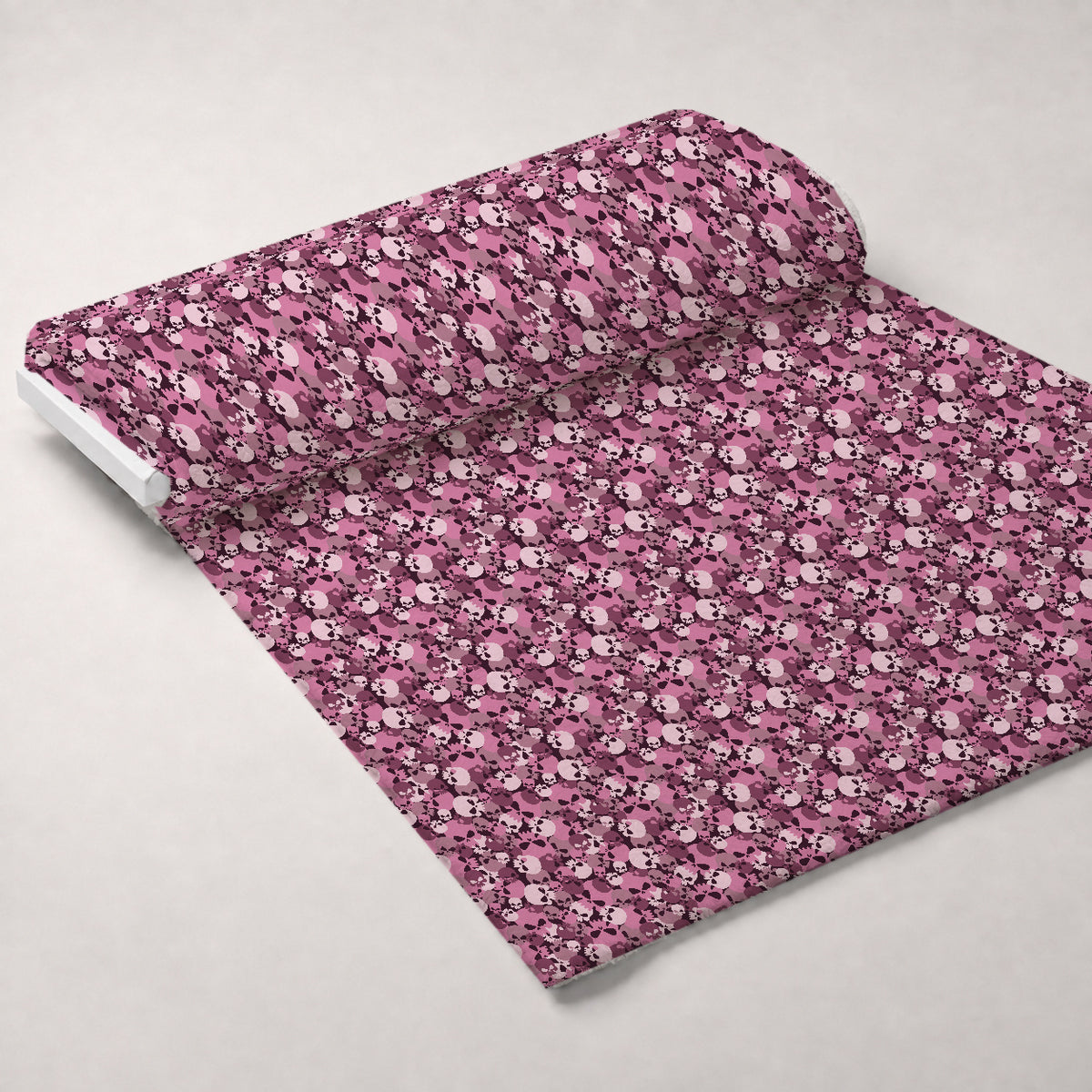Bone Brigade Pattern 11 Minky Fabric — plush minky unrolled bolt preview (mv-minky-v1:bolt)