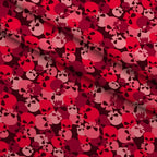 Bone Brigade Pattern 4 Minky Fabric — plush minky folded close-up preview (mv-minky-v1:lying)