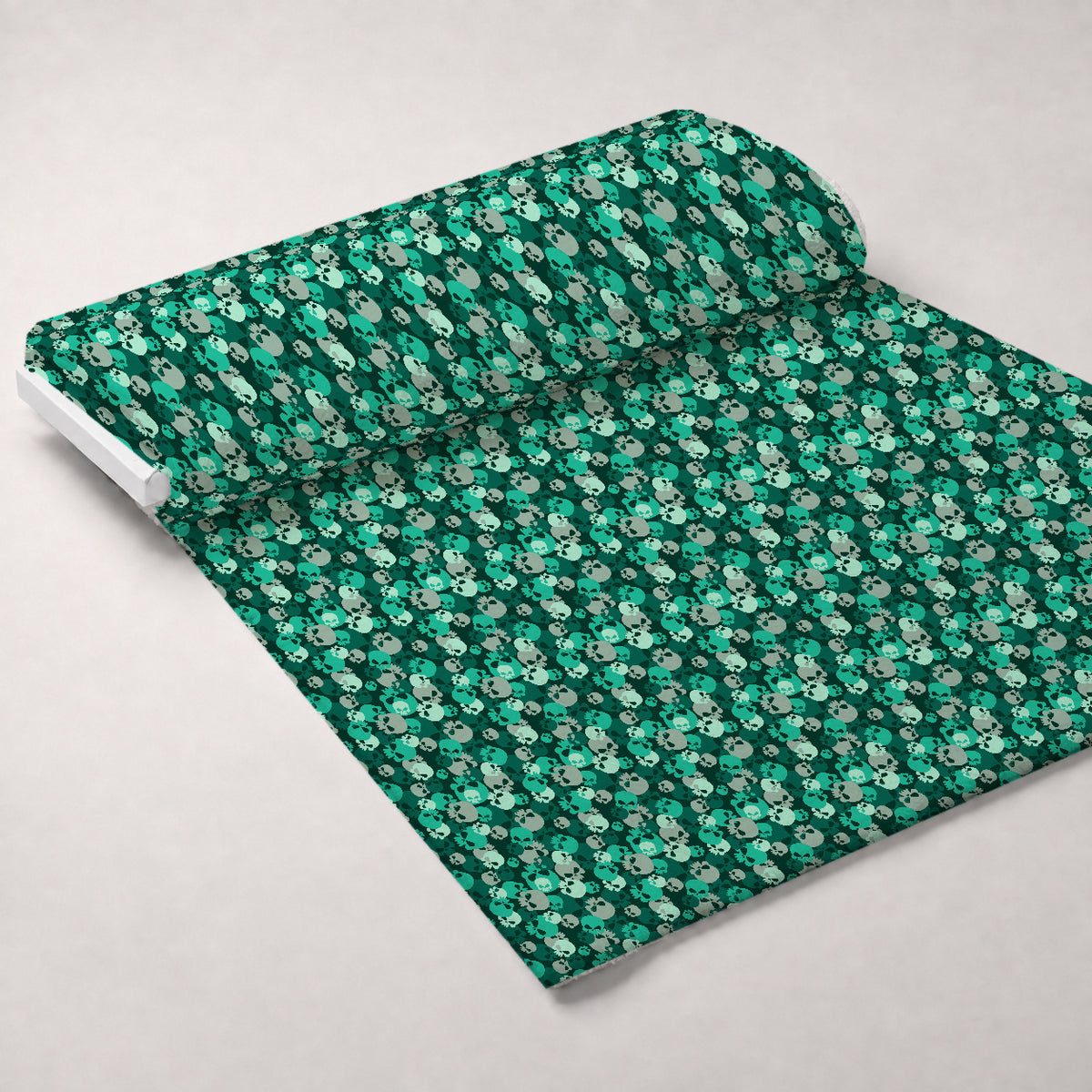 Bone Brigade Pattern 7 Minky Fabric — plush minky unrolled bolt preview (mv-minky-v1:bolt)