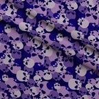 Bone Brigade Pattern 8 Minky Fabric — plush minky folded close-up preview (mv-minky-v1:lying)