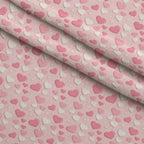 Bows and Blooms Pattern 4 Minky Fabric — plush minky folded close-up preview (mv-minky-v1:lying)