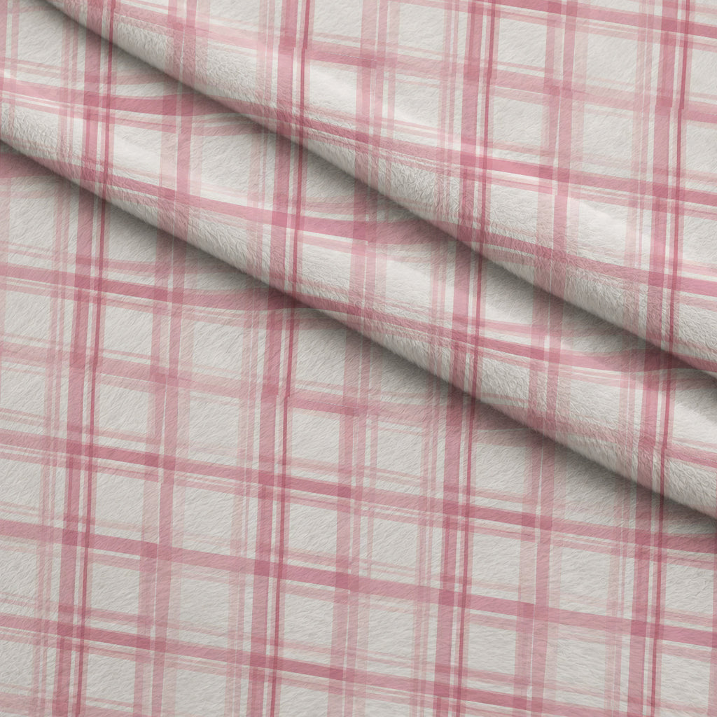 Bows and Blooms Pattern 5 Minky Fabric — plush minky folded close-up preview (mv-minky-v1:lying)