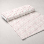 Bows and Blooms Pattern 7 Minky Fabric — plush minky unrolled bolt preview (mv-minky-v1:bolt)