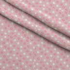 Bows and Blooms Pattern 8 Minky Fabric — plush minky folded close-up preview (mv-minky-v1:lying)