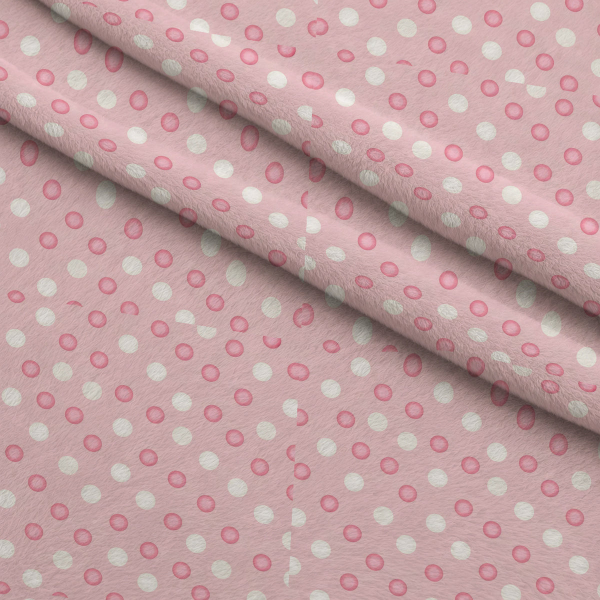 Bows and Blooms Pattern 8 Minky Fabric — plush minky folded close-up preview (mv-minky-v1:lying)