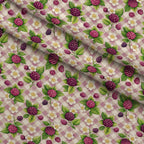 Bramble Garden Reverie Pattern 12 Minky Fabric — plush minky folded close-up preview (mv-minky-v1:lying)