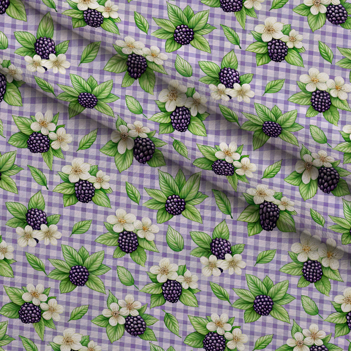 Bramble Garden Reverie Pattern 4 Minky Fabric — plush minky folded close-up preview (mv-minky-v1:lying)
