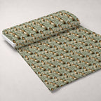 Bunny Blooms Pattern 15 Minky Fabric — plush minky unrolled bolt preview (mv-minky-v1:bolt)