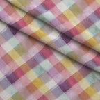 Bunny Blooms Pattern 28 Minky Fabric — plush minky folded close-up preview (mv-minky-v1:lying)
