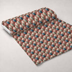 Bunny Blooms Pattern 31 Minky Fabric — plush minky unrolled bolt preview (mv-minky-v1:bolt)