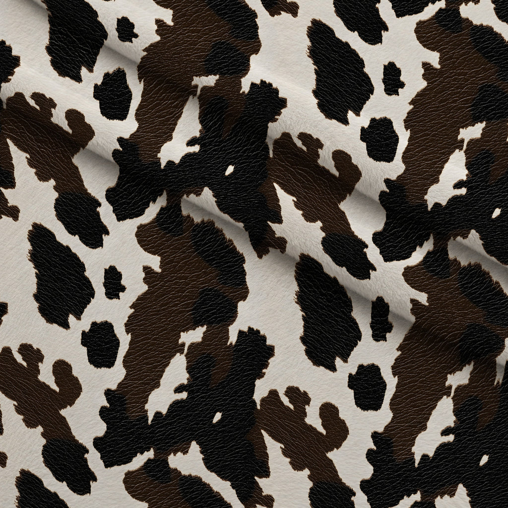 Calico Patches Pattern 10 Minky Fabric — plush minky folded close-up preview (mv-minky-v1:lying)
