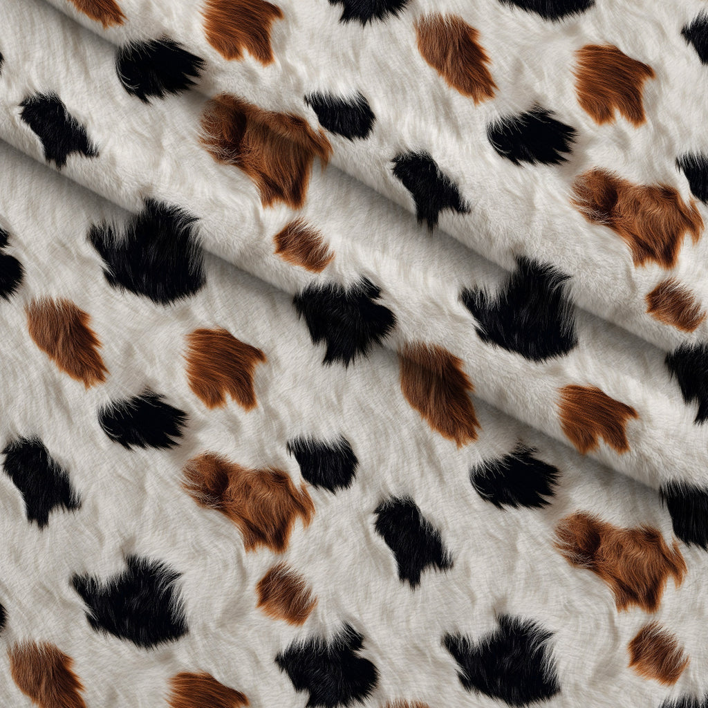 Calico Patches Pattern 15 Minky Fabric — plush minky folded close-up preview (mv-minky-v1:lying)