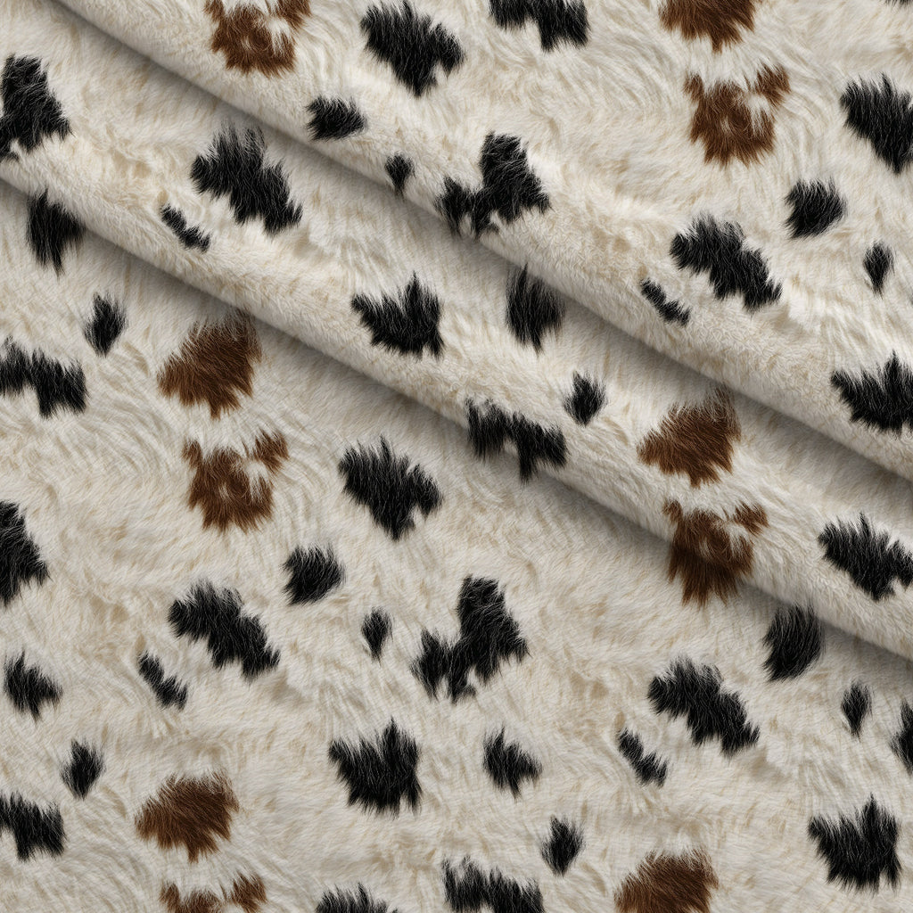 Calico Patches Pattern 17 Minky Fabric — plush minky folded close-up preview (mv-minky-v1:lying)