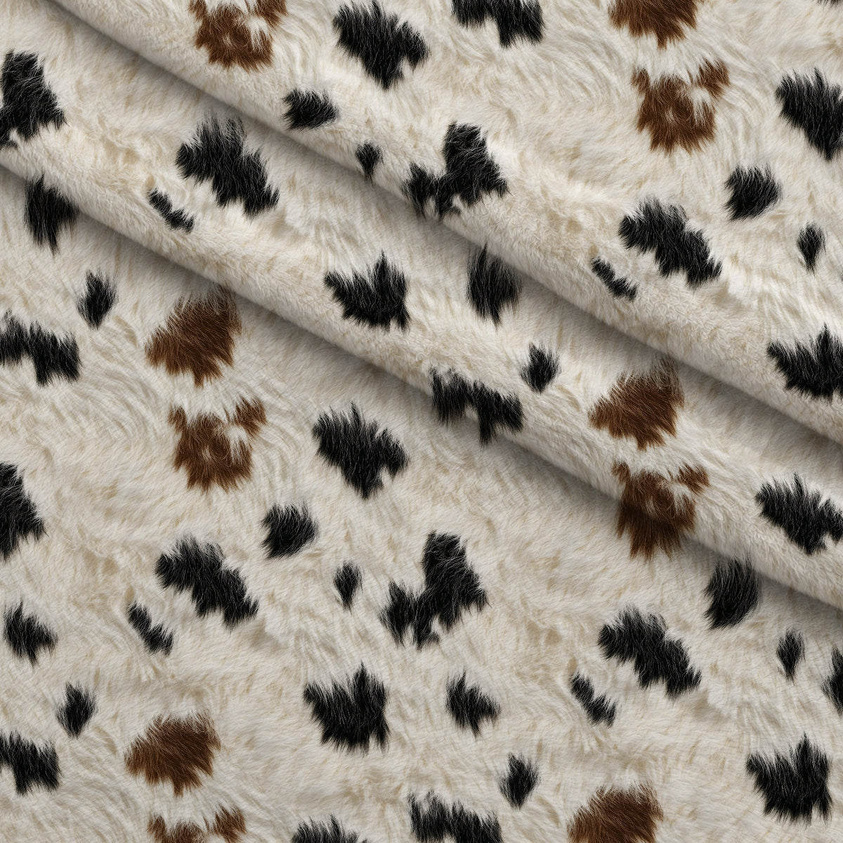 Calico Patches Pattern 17 Minky Fabric — plush minky folded close-up preview (mv-minky-v1:lying)
