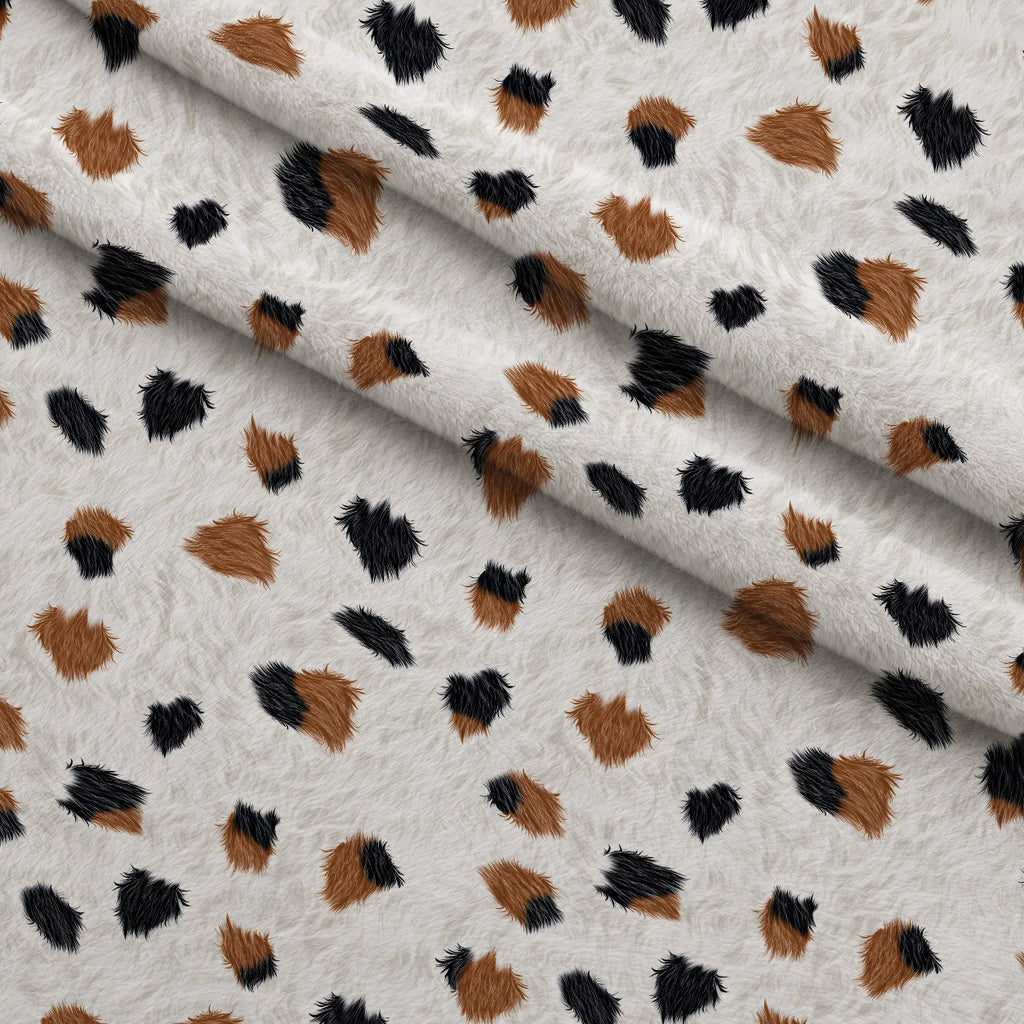Calico Patches Pattern 18 Minky Fabric — plush minky folded close-up preview (mv-minky-v1:lying)