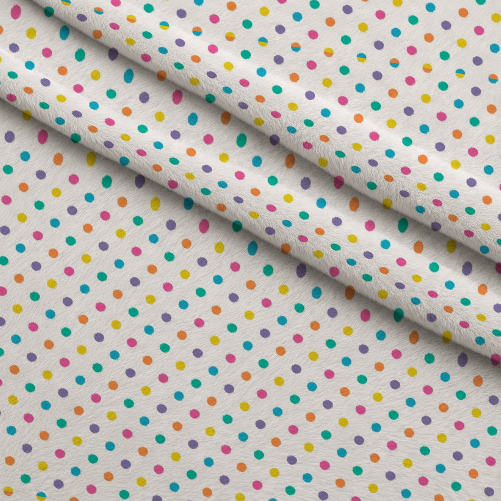 Candy Dots Pattern 17 Minky Fabric — plush minky folded close-up preview (mv-minky-v1:lying)