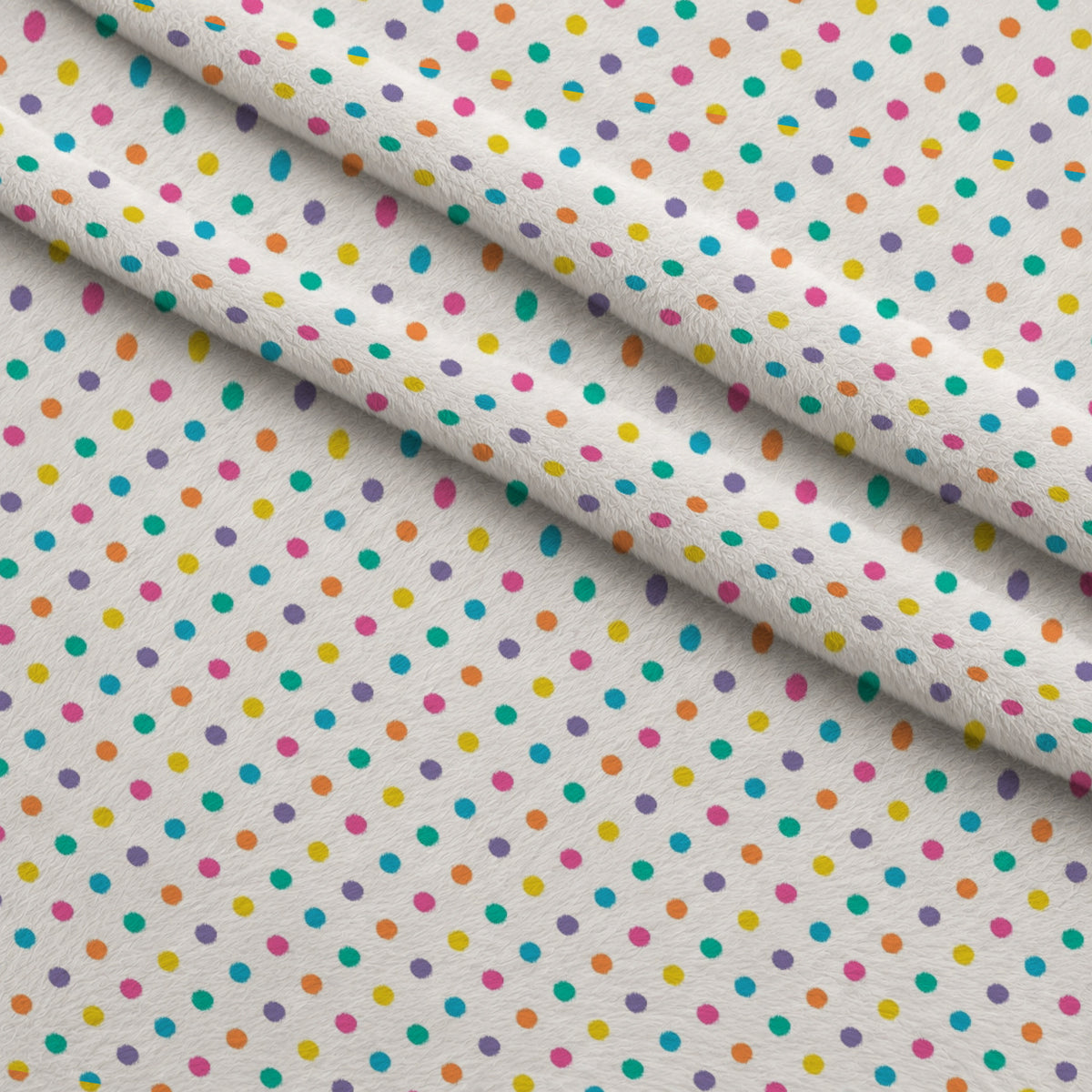 Candy Dots Pattern 17 Minky Fabric — plush minky folded close-up preview (mv-minky-v1:lying)
