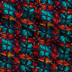 Cathedral Blooms Pattern 13 Minky Fabric — plush minky folded close-up preview (mv-minky-v1:lying)