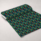Cathedral Blooms Pattern 14 Minky Fabric — plush minky unrolled bolt preview (mv-minky-v1:bolt)