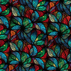 Cathedral Blooms Pattern 15 Minky Fabric — plush minky folded close-up preview (mv-minky-v1:lying)
