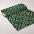 Cathedral Blooms Pattern 19 Minky Fabric — plush minky unrolled bolt preview (mv-minky-v1:bolt)