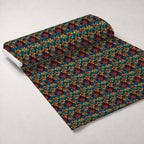 Cathedral Blooms Pattern 8 Minky Fabric — plush minky unrolled bolt preview (mv-minky-v1:bolt)
