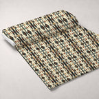 Chieftain Spirit Pattern 3 Minky Fabric — plush minky unrolled bolt preview (mv-minky-v1:bolt)