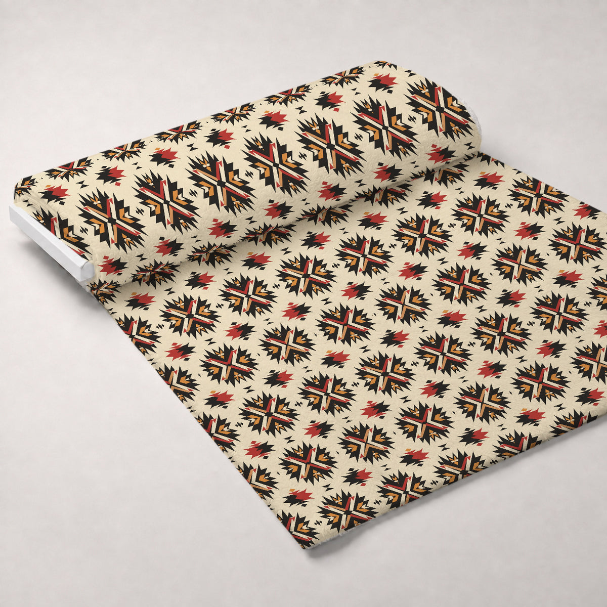 Chieftain Spirit Pattern 7 Minky Fabric — plush minky unrolled bolt preview (mv-minky-v1:bolt)