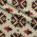 Chieftain Spirit Pattern 7 Minky Fabric — plush minky folded close-up preview (mv-minky-v1:lying)