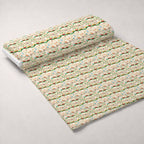 Choo Choo Village Pattern 24 Minky Fabric — plush minky unrolled bolt preview (mv-minky-v1:bolt)