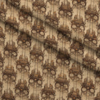Clockwork Skies Pattern 8 Minky Fabric — plush minky folded close-up preview (mv-minky-v1:lying)