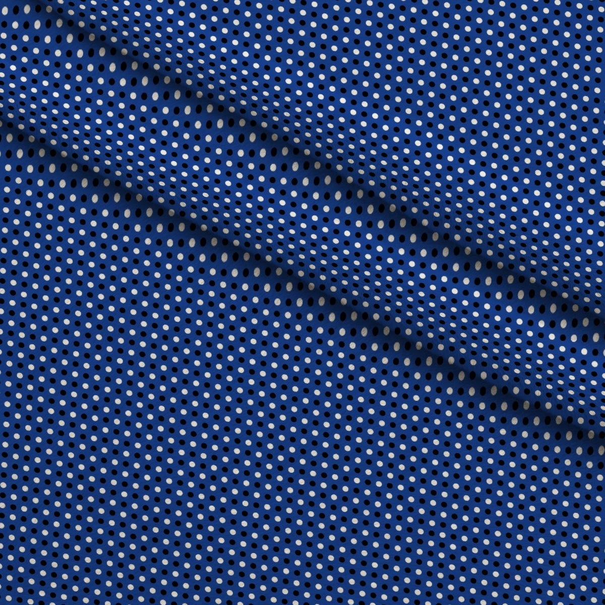 Cobalt Paisley Pattern 2 Minky Fabric — plush minky folded close-up preview (mv-minky-v1:lying)