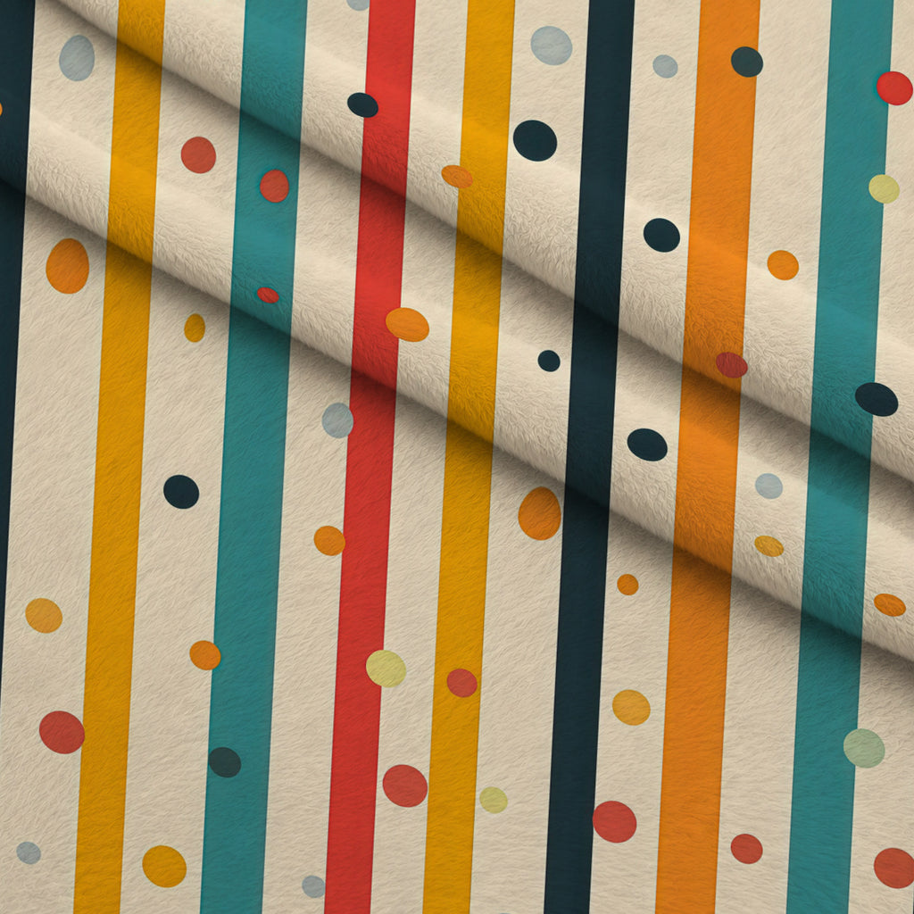 Confetti Parade Pattern 1 Minky Fabric — plush minky folded close-up preview (mv-minky-v1:lying)