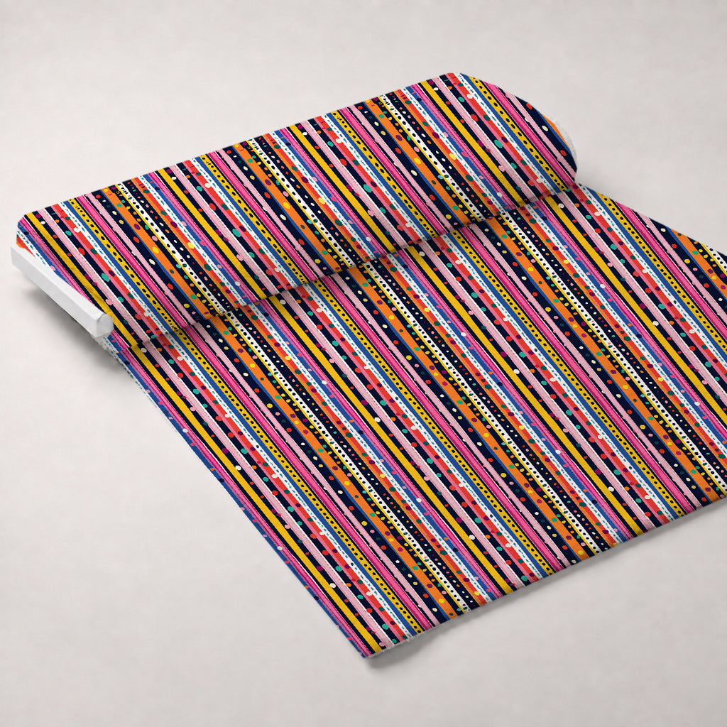 Confetti Parade Pattern 4 Minky Fabric — plush minky unrolled bolt preview (mv-minky-v1:bolt)