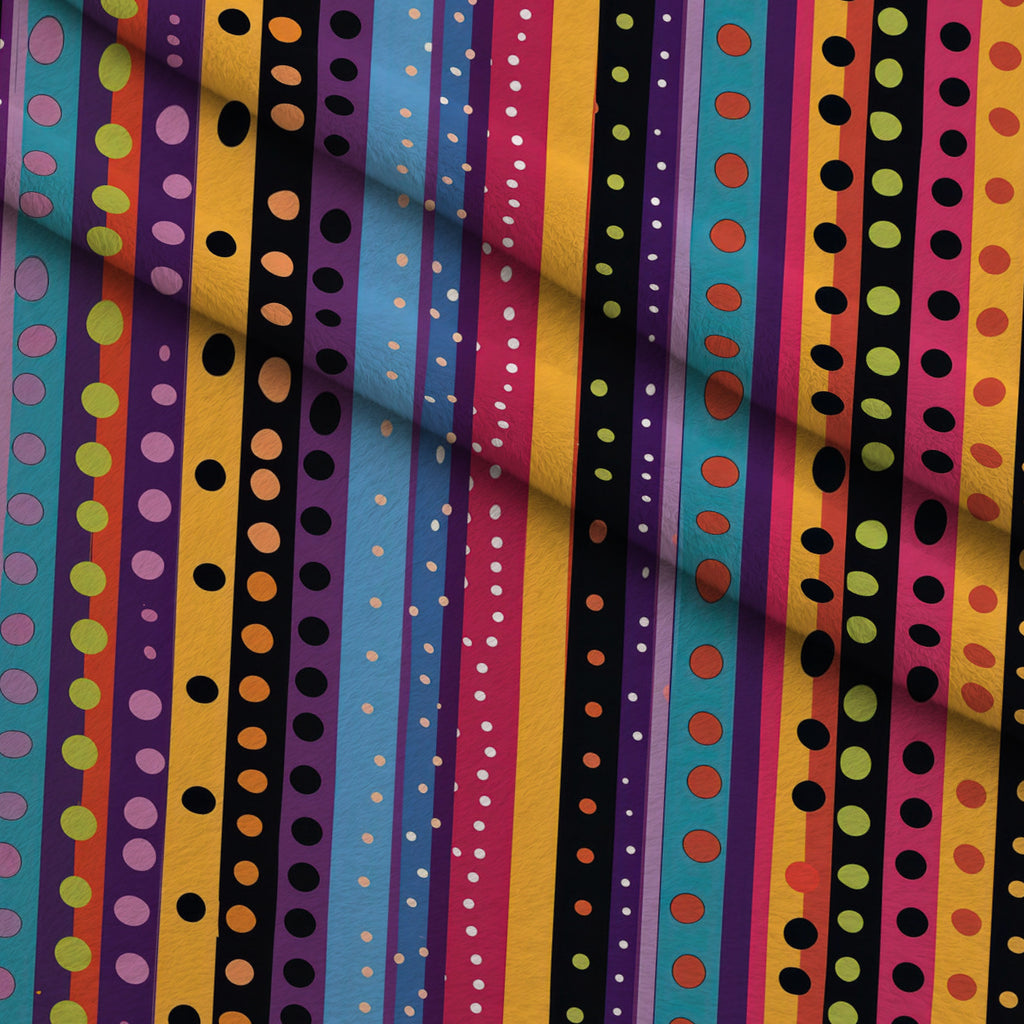 Confetti Parade Pattern 6 Minky Fabric — plush minky folded close-up preview (mv-minky-v1:lying)