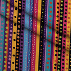 Confetti Parade Pattern 6 Minky Fabric — plush minky folded close-up preview (mv-minky-v1:lying)