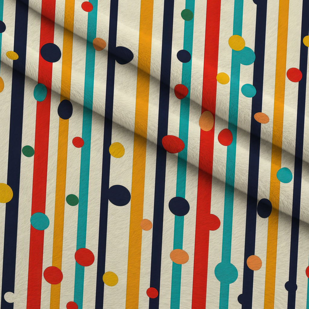 Confetti Parade Pattern 7 Minky Fabric — plush minky folded close-up preview (mv-minky-v1:lying)