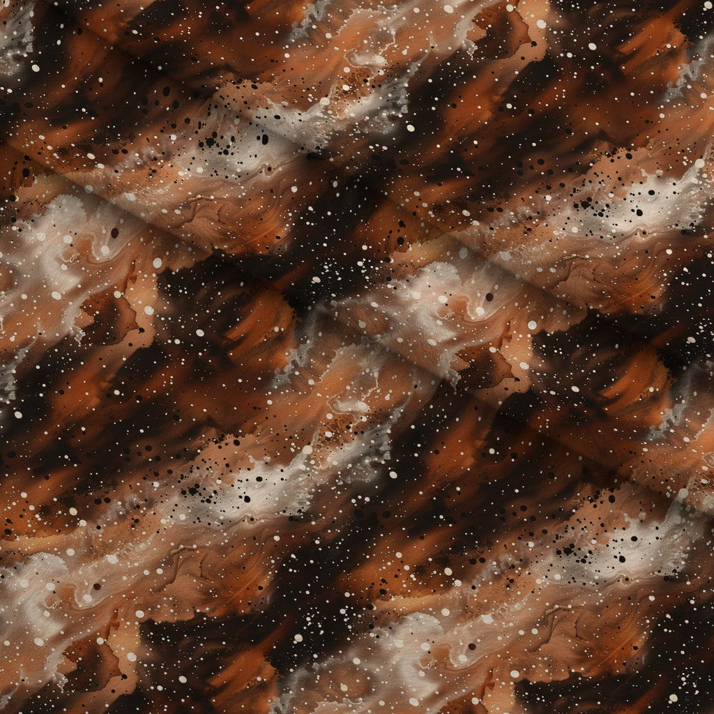 Copper Nebula Pattern 13 Minky Fabric — plush minky folded close-up preview (mv-minky-v1:lying)