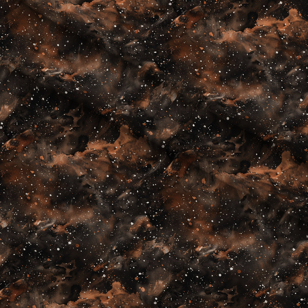 Copper Nebula Pattern 14 Minky Fabric — plush minky folded close-up preview (mv-minky-v1:lying)