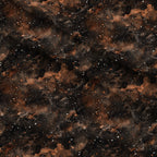 Copper Nebula Pattern 14 Minky Fabric — plush minky folded close-up preview (mv-minky-v1:lying)