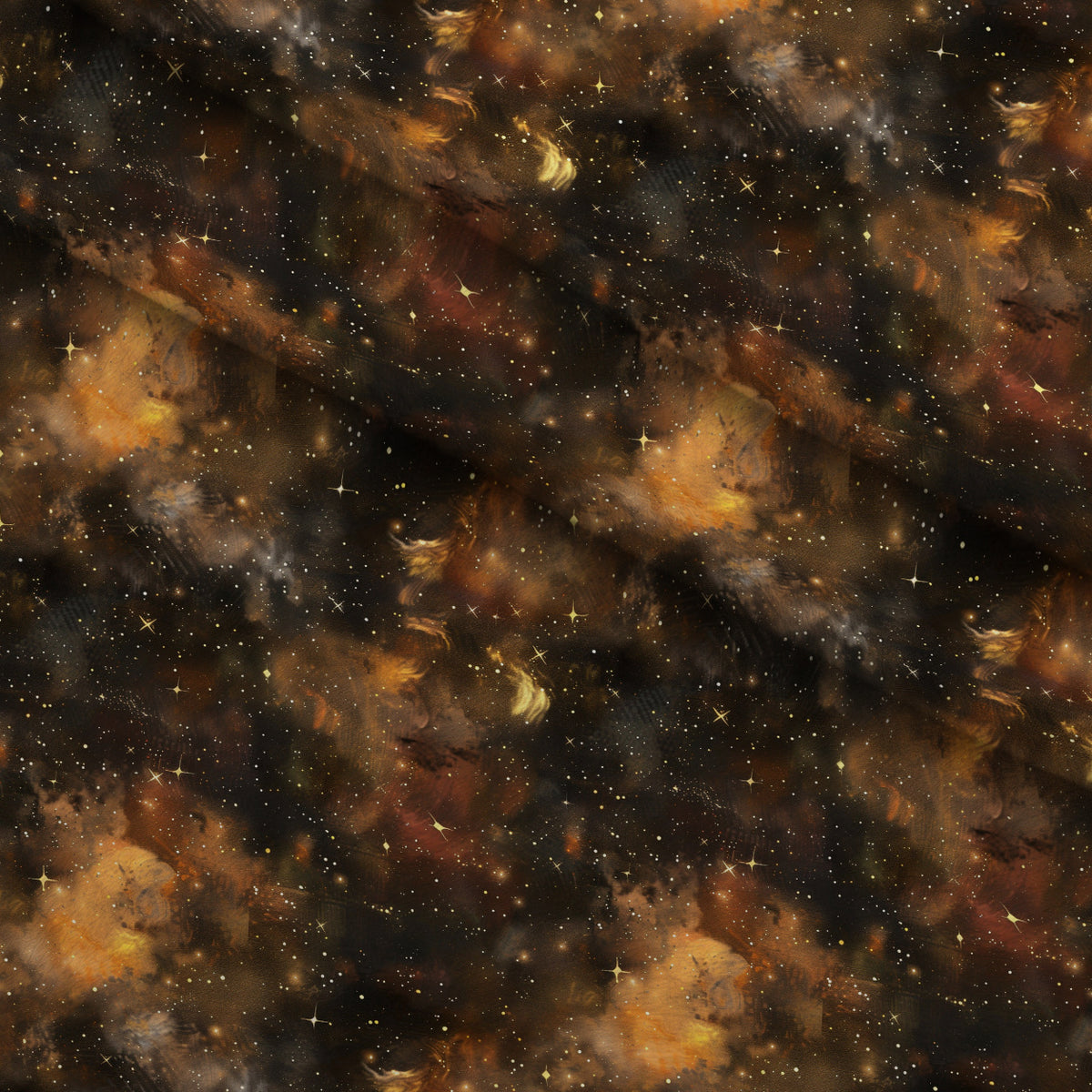 Copper Nebula Pattern 3 Minky Fabric — plush minky folded close-up preview (mv-minky-v1:lying)