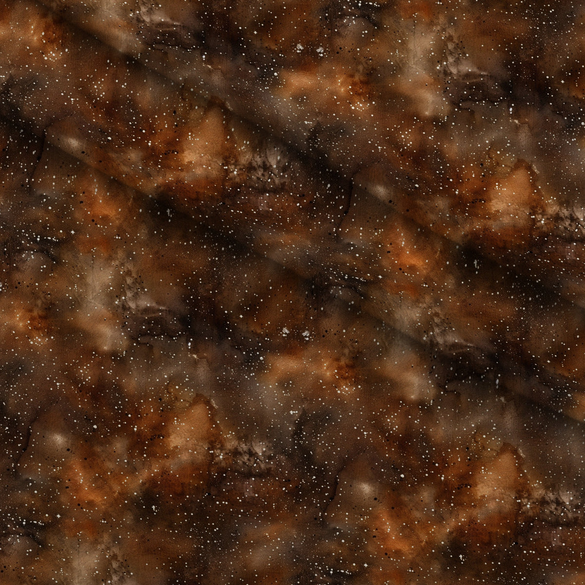 Copper Nebula Pattern 8 Minky Fabric — plush minky folded close-up preview (mv-minky-v1:lying)