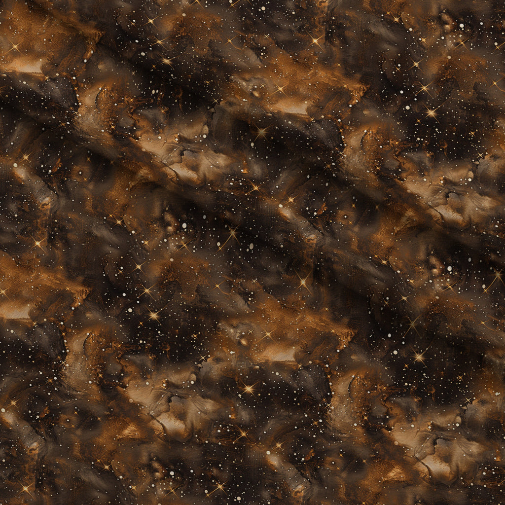 Copper Nebula Pattern 9 Minky Fabric — plush minky folded close-up preview (mv-minky-v1:lying)