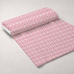 Coquette Christmas Santa Minky Fabric — plush minky unrolled bolt preview (mv-minky-v1:bolt)