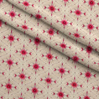 Coral Garden Glow Pattern 12 Minky Fabric — plush minky folded close-up preview (mv-minky-v1:lying)