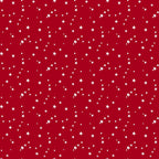 red background, white stars, scattered stars, starry pattern,, fabric panel, christmas fabric, holiday theme, festive design, country style, repeating pattern, celestial motifs, winter fabric, seasonal quilting, cotton material, star design, red and white, christmas quilting, holiday crafting